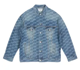 Balenciaga 'BB Monogram' Denim Jacket