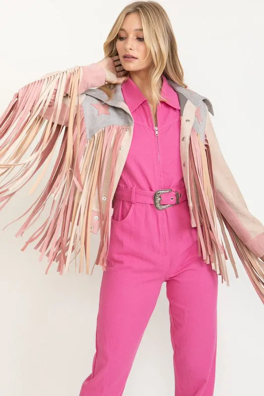 Barbie Cowgirl Fringe Jacket