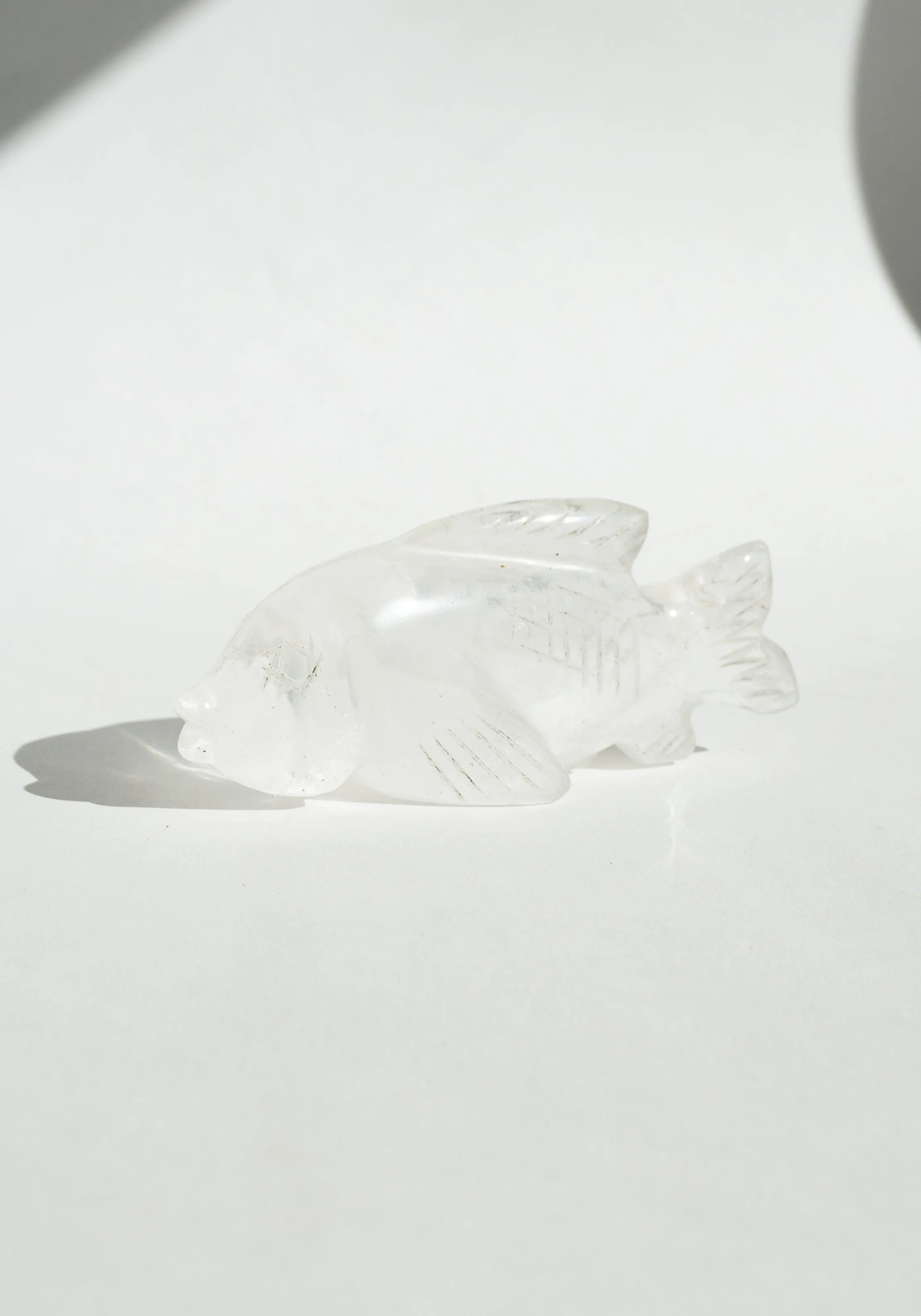 Carved Quartz Fish