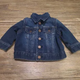 Gap cotton lined denim jacket 0-6m