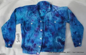 Ice Dyed Denim Jacket Adult Small