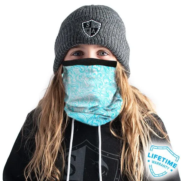 Kids Fleece Face Shields® | Tidal Wave