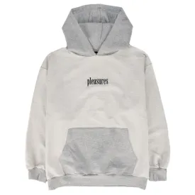 Pleasures Logic Reverse Terry Pullover Hoodie / Grey