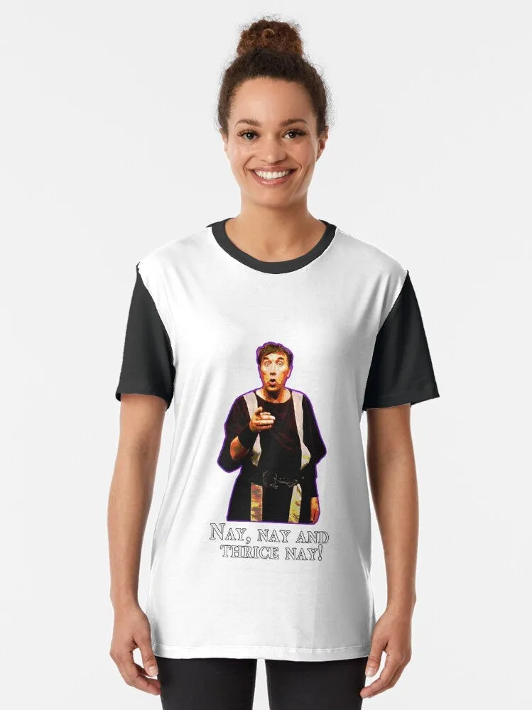 "Frankie Howerd Up Pompeii Graphic T-Shirt"