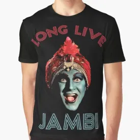 "Jambi the Genie 80s TV Graphic T-Shirt"