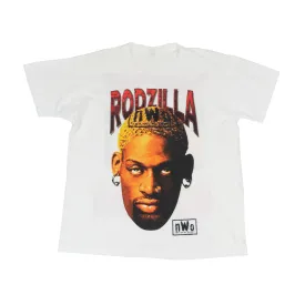 The Dennis Rodman "Rodzilla" x NWO White Tee