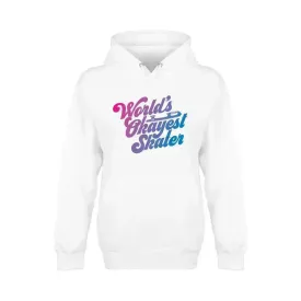 World's Okayest Skater Unisex Premium Pullover Hoodie